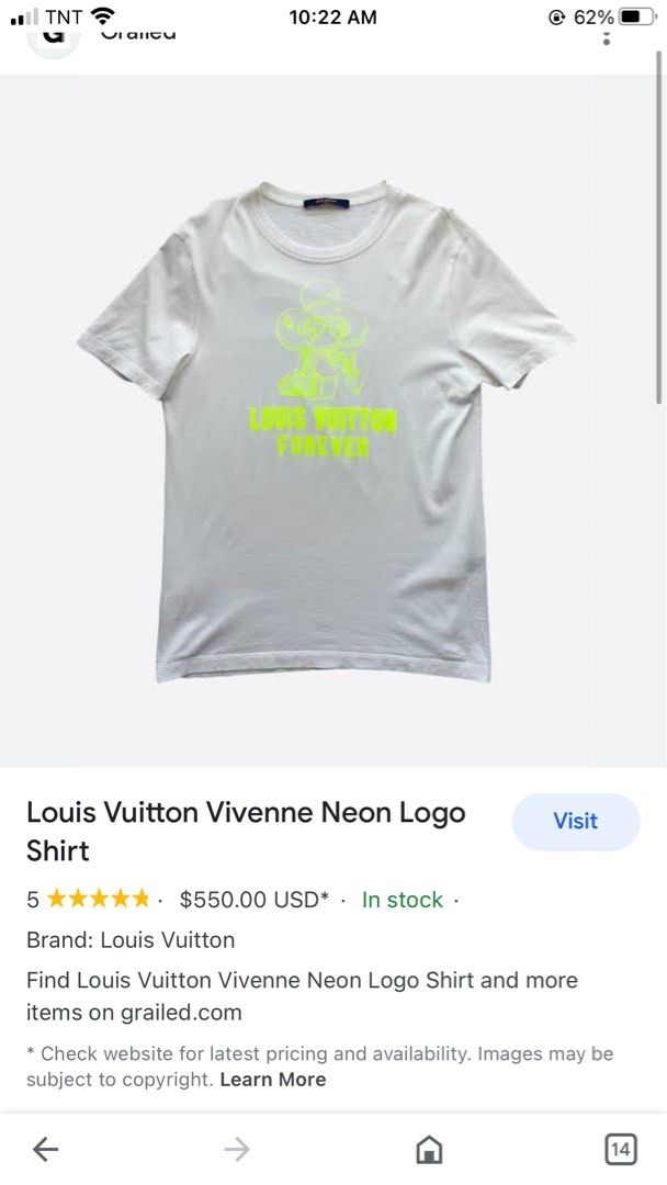 Louis Vuitton Limited Vivienne Pop Up T Shirt Louis Vuitton Forever Supreme  LV