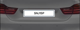 *LTA FEES INCLUDED* SNJ 15 P Carplate Number For Sale!