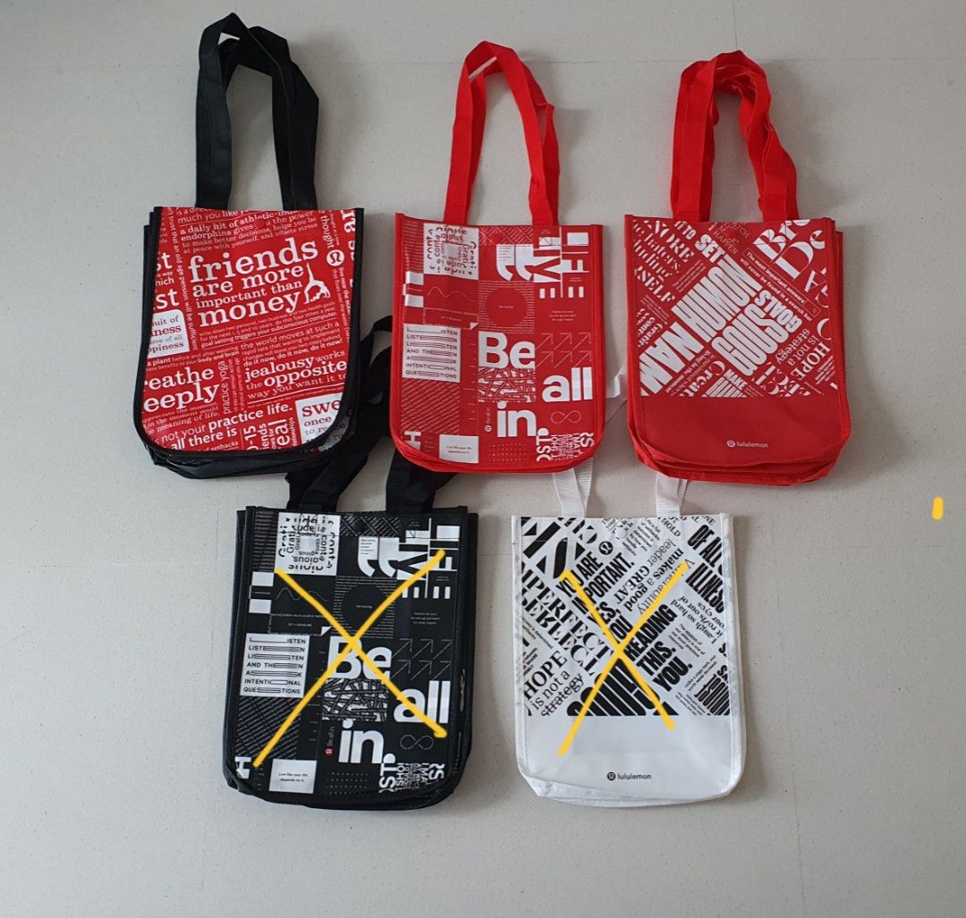 Lululemon reusable tote bag (Free shipping)