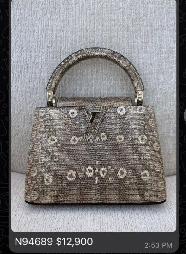 Louis Vuitton Ombre Lizard Mini Capucine Bag — Collecting Luxury