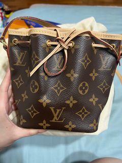 Look what I bought! Another Louis Vuitton Nano Noe Unboxing, Empreinte  Leather Bicolor 