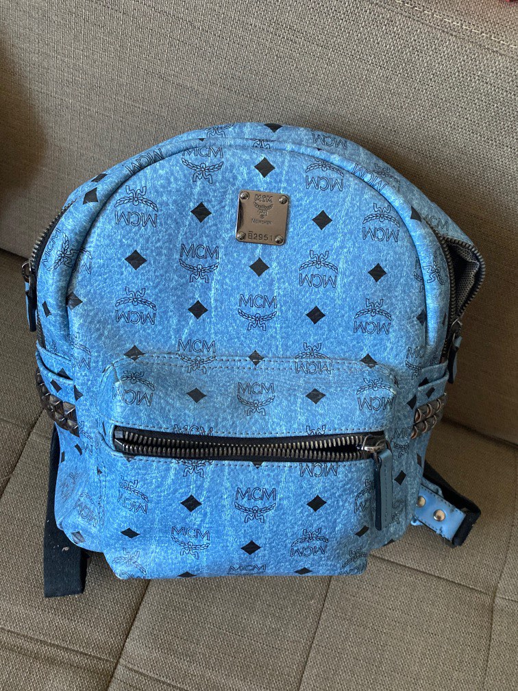MCM Shoulder Bag Small denim Bundle Bag Women s Fashion Bags