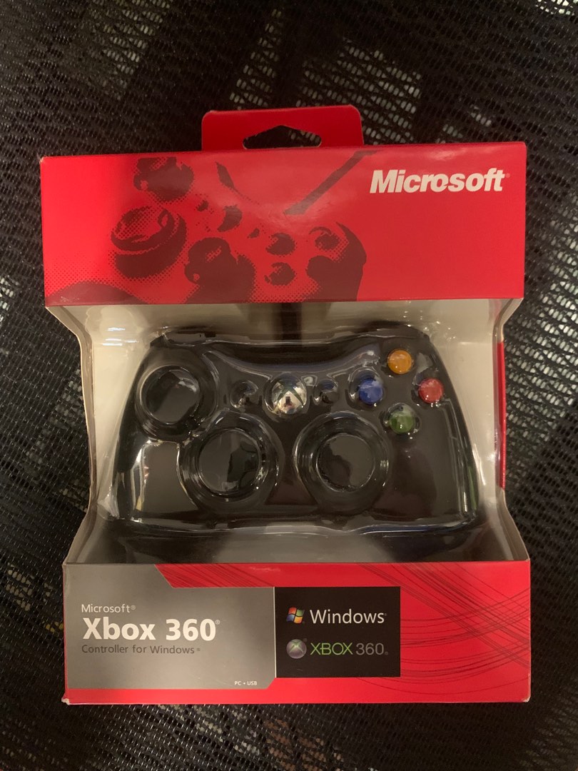 Microsoft Xbox 360 Controller (for Windows), 電子遊戲, 遊戲機配件, 手掣 Carousell
