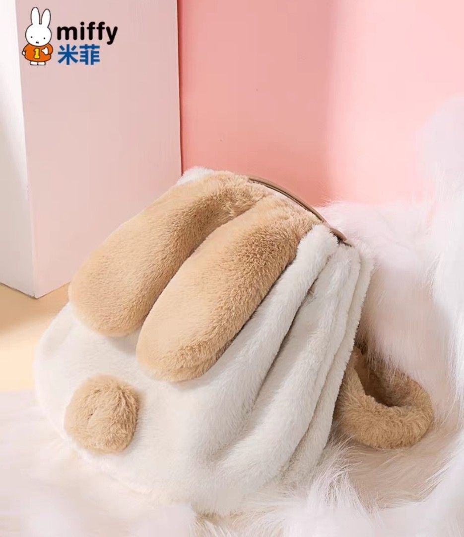 Miffy Fluffy Bunny Rabbit shoulder bag crossbody bag