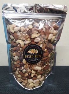 MIXED ROASTED NUTS (almonds, pistachios, hazelnuts, walnuts, cashews, pumpkin seeds & sunflower seeds)