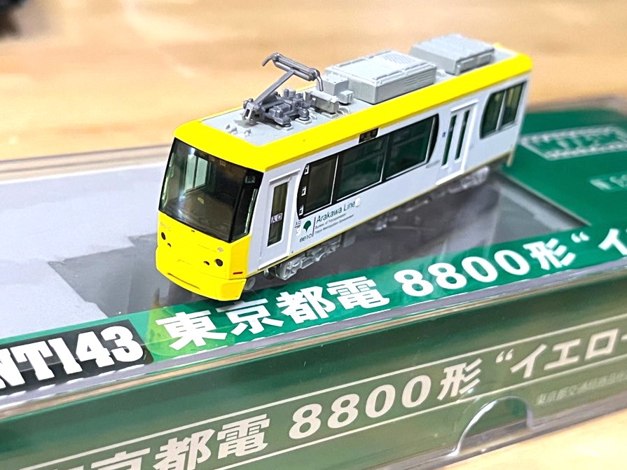 モデモ 東京都電8800系 イエロー - 鉄道模型