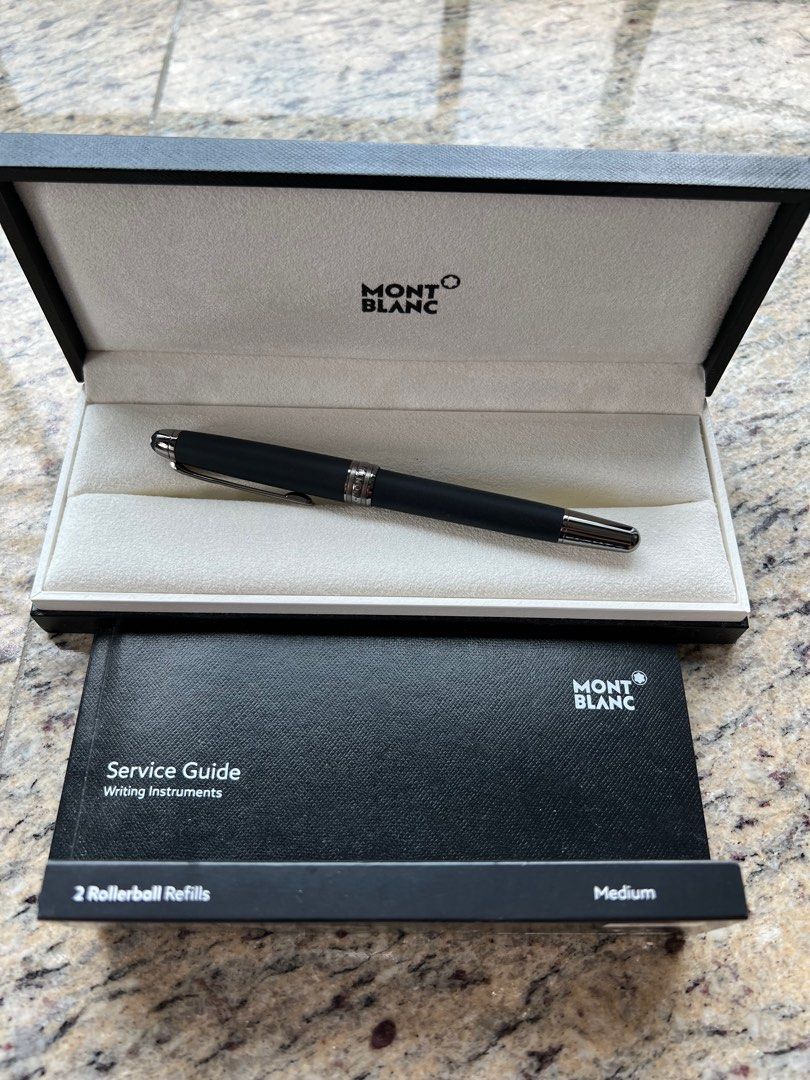 Montblanc Meisterstuck Classique Rollerball Pen, 名牌, 飾物及配件 Carousell