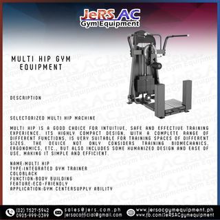 Multi Hip Gym Equipment