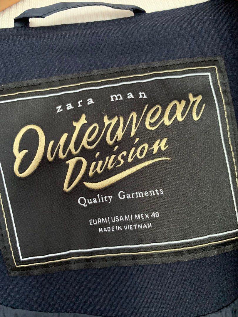 Zara man outerwear division 2025