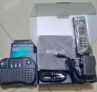 MXQPRO 4k 5G tv box