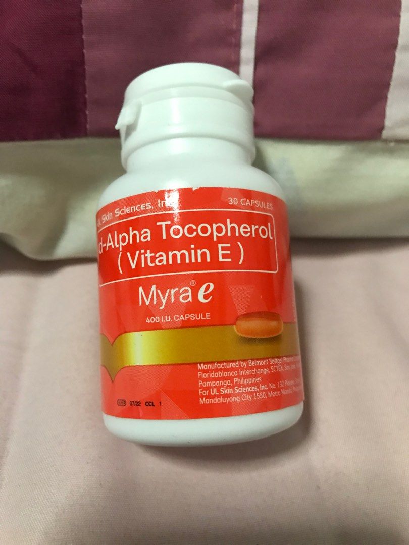 Myra E 400, Health & Nutrition, Health Supplements, Vitamins