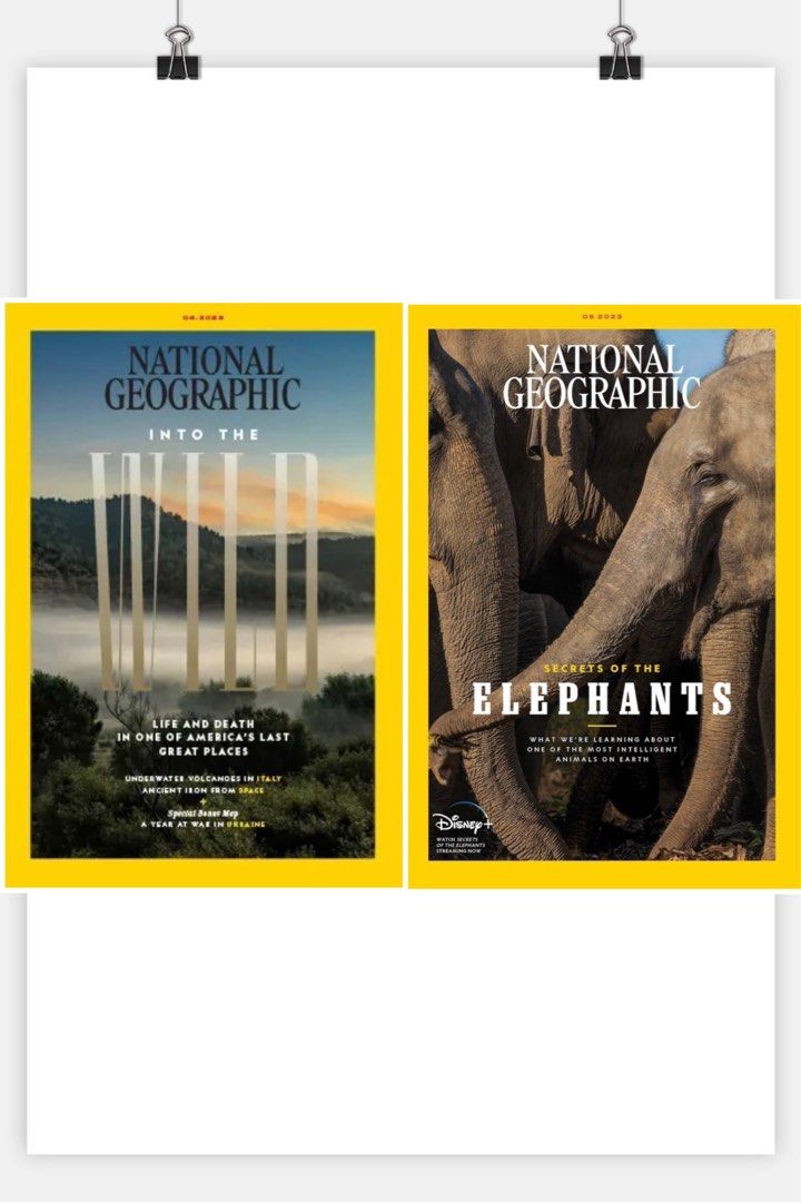 National Geographic Magazine May 2023 & June 2023, 興趣及遊戲, 書本 & 文具, 雜誌及