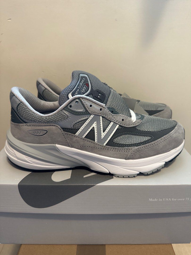 New Balance 990v6 grey, 男裝, 鞋, 波鞋- Carousell