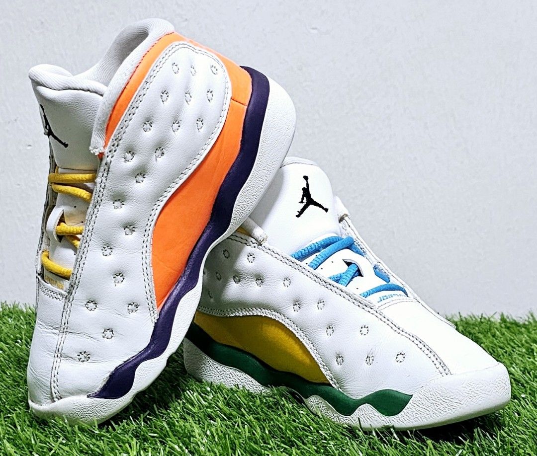 Nike air jordan 13 retro deals playground multi-color gs