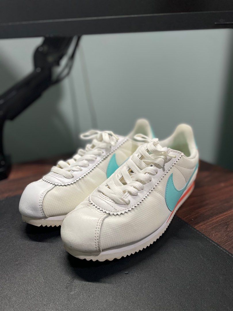 Nike cortez cheap pure white