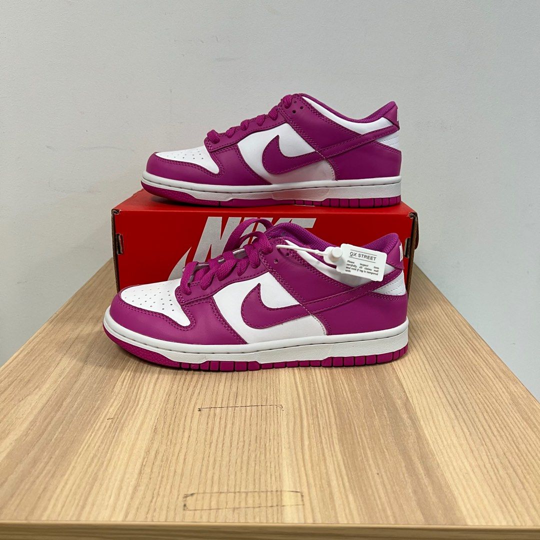Nike Dunk Low GS Active Fuchsia Size US5Y