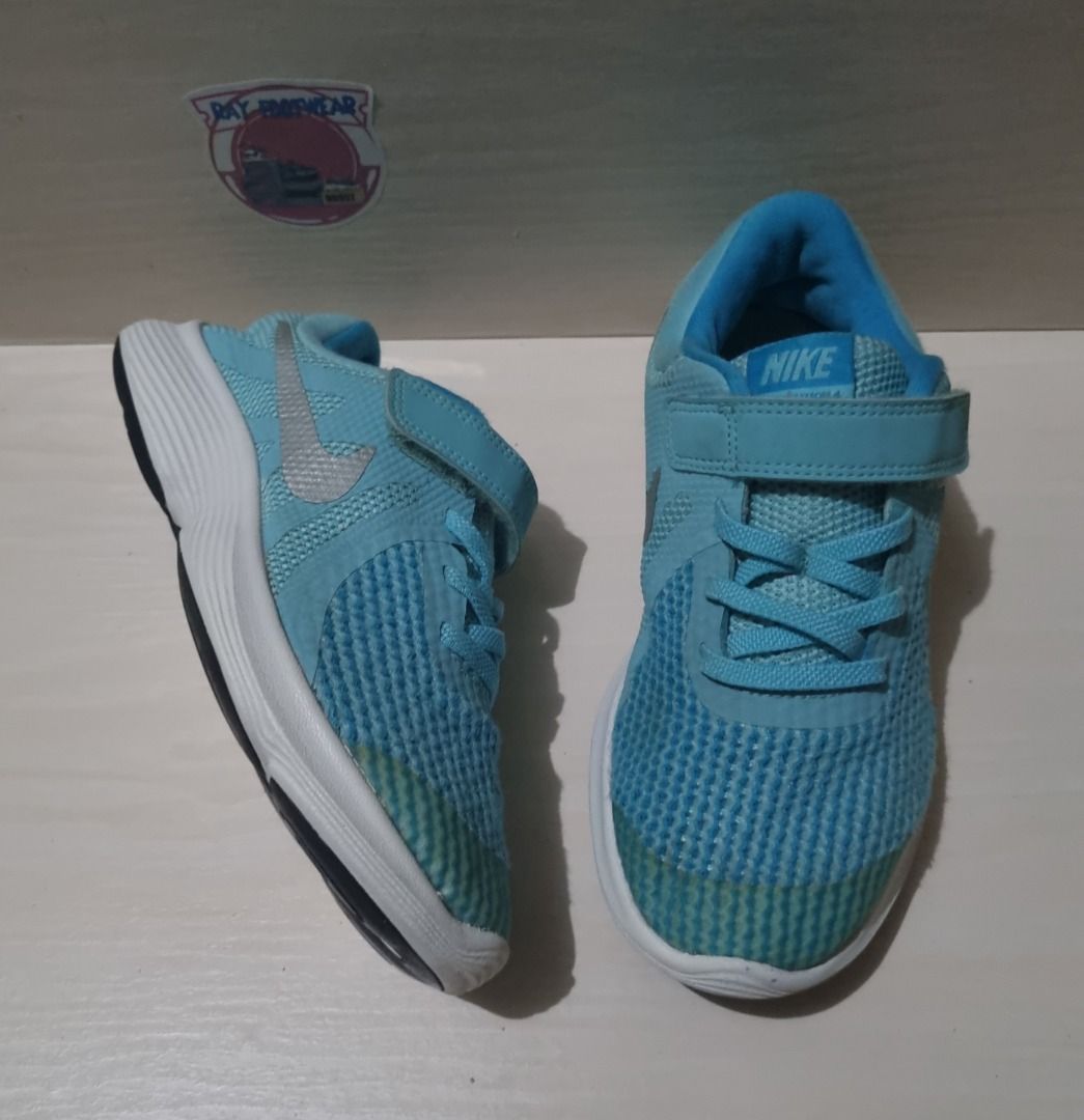 Nike Revolution 4 PSU bleached aqua metallic silver 943307 400