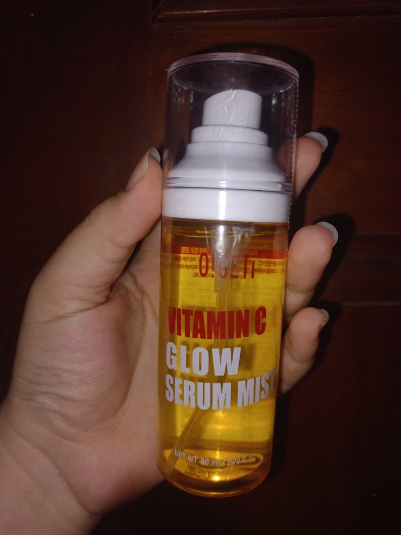 O!geti Ogeti Vitamin C Glow Serum Mist, Kesehatan & Kecantikan, Kulit