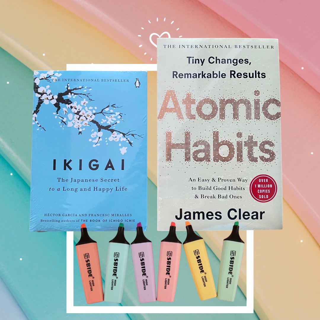 Original Ikigai + Atomic Habits Bundle on Carousell
