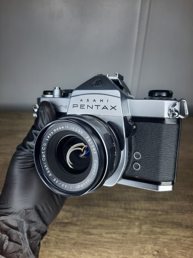 Pentax Spotmatic SP II Argentique Avec Objectifs Takumar 55mm Et 135mm