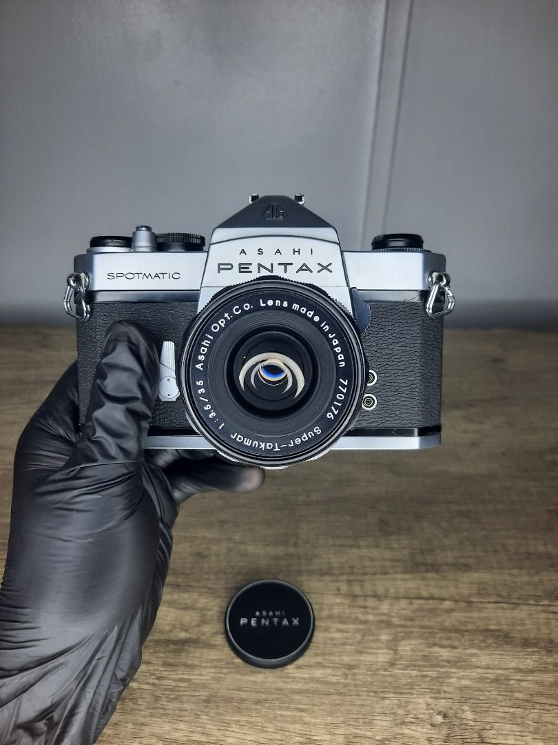 Pentax Spotmatic SP with Super Takumar 35mm f3.5, Photography, Cameras ...