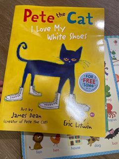 Pete Cat liove My White Shoes
