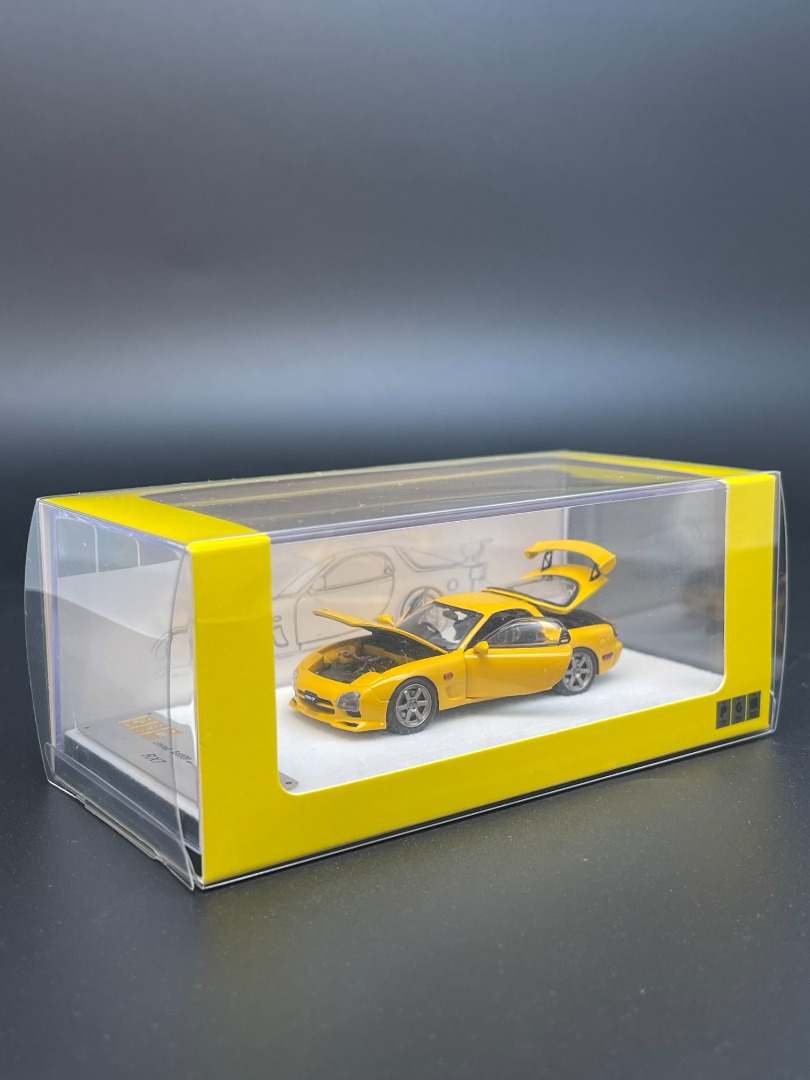 100%正規品100%正規品64 PGM 全開閉 Mazda マツダ RX7 FD3S 黄色