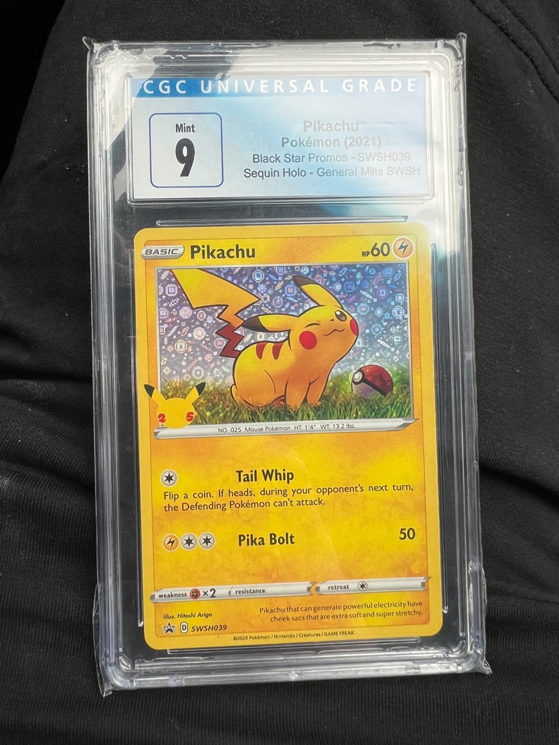 Pikachu promo card, Hobbies & Toys, Toys & Games on Carousell