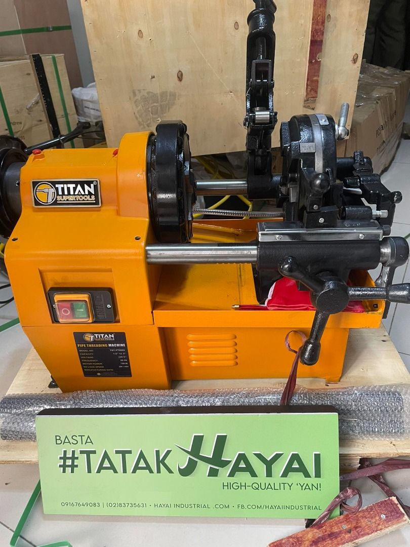 Pipe threading machine, Commercial & Industrial, Construction Tools
