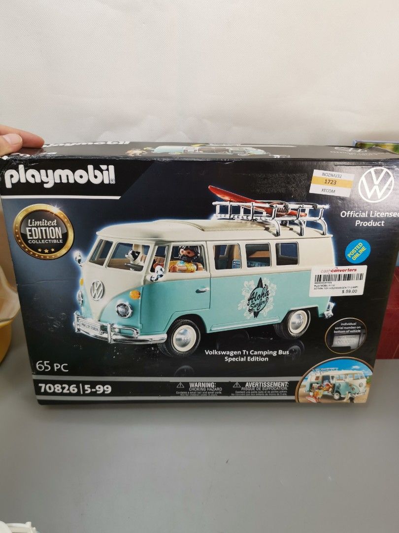 PLAYMOBIL VOLKSWAGEN 70826 - Volkswagen T1 Combi - Edition