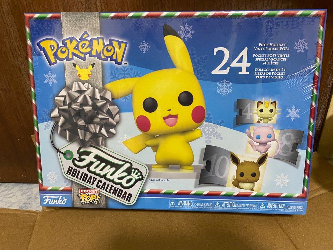 Pokemon Funko Holiday Calendar, Hobbies & Toys, Toys & Games on Carousell