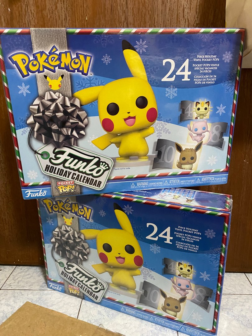 Pokemon Funko Holiday Calendar, Hobbies & Toys, Toys & Games on Carousell