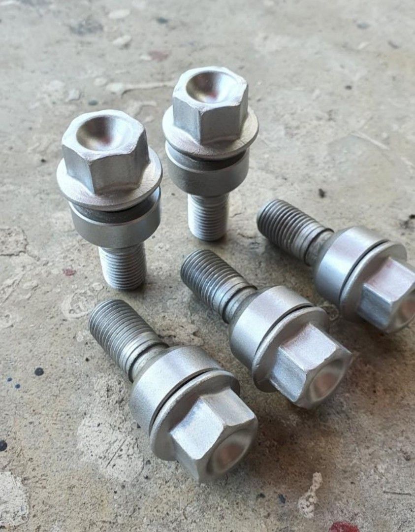 Porsche Original Wheel bolts., Car Accessories, Tyres & Rims on Carousell