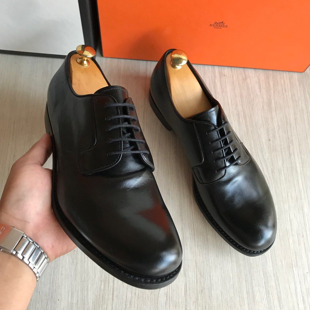 Mens derby shoes black hotsell