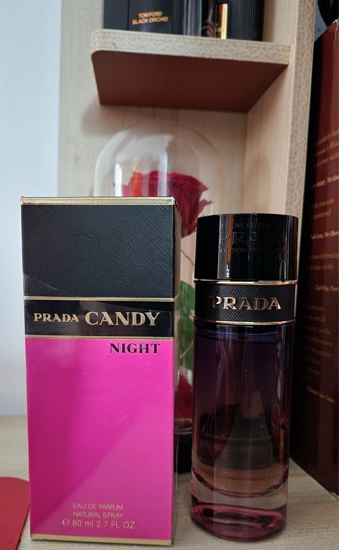 Prada Candy Night, Beauty & Personal Care, Fragrance & Deodorants on  Carousell