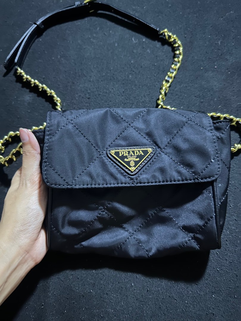 Prada Chain Sling Bag on Carousell