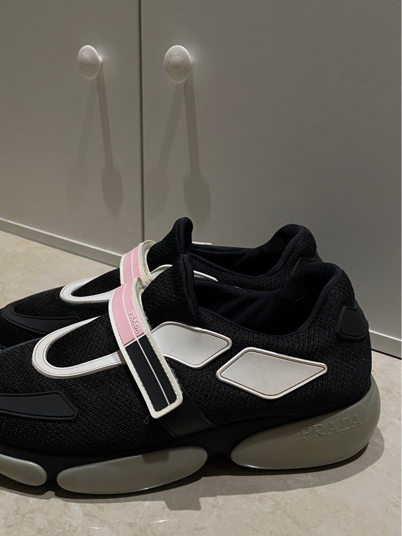 All black prada discount trainers