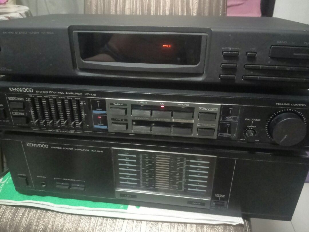 PRE AMP/POWER AMP & FREE TUNER !!!, Audio, Soundbars, Speakers