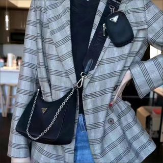 Authentic Prada Multi Pochette, Luxury, Bags & Wallets on Carousell