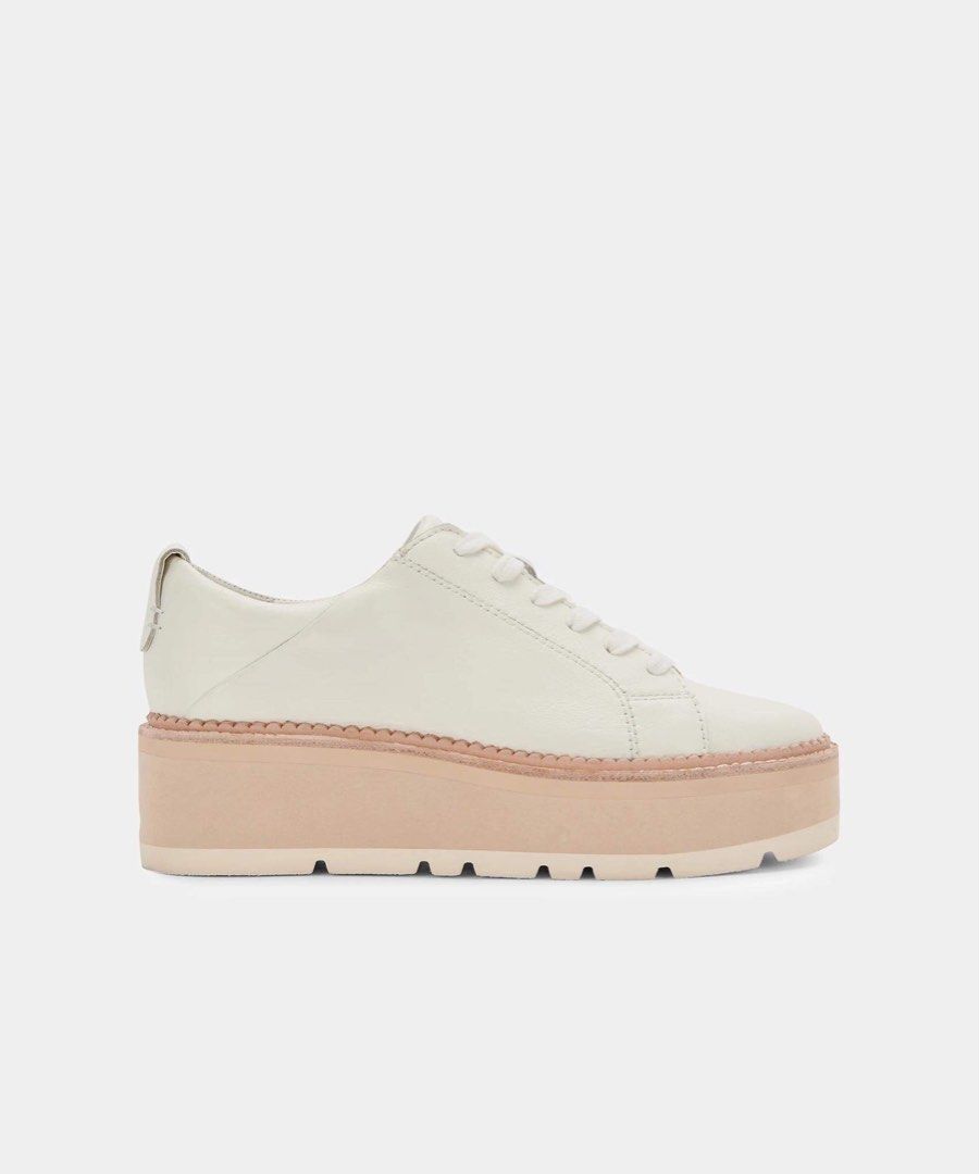 Dolce vita leather discount sneakers
