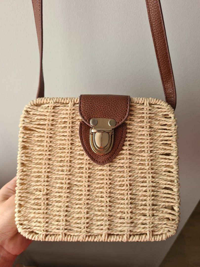 Primark wicker bag cheap