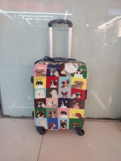 Printed luggage