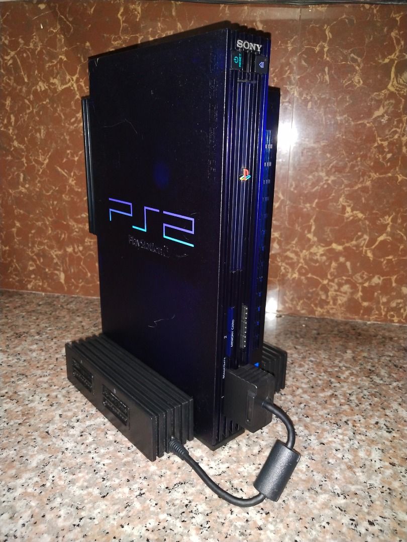 PS2 Midnight Blue (SCPH-50000 MB/NH), Video Gaming, Video Game