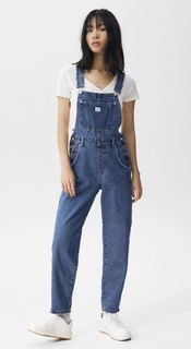 pull & bear denim jumpsuit / dungarees