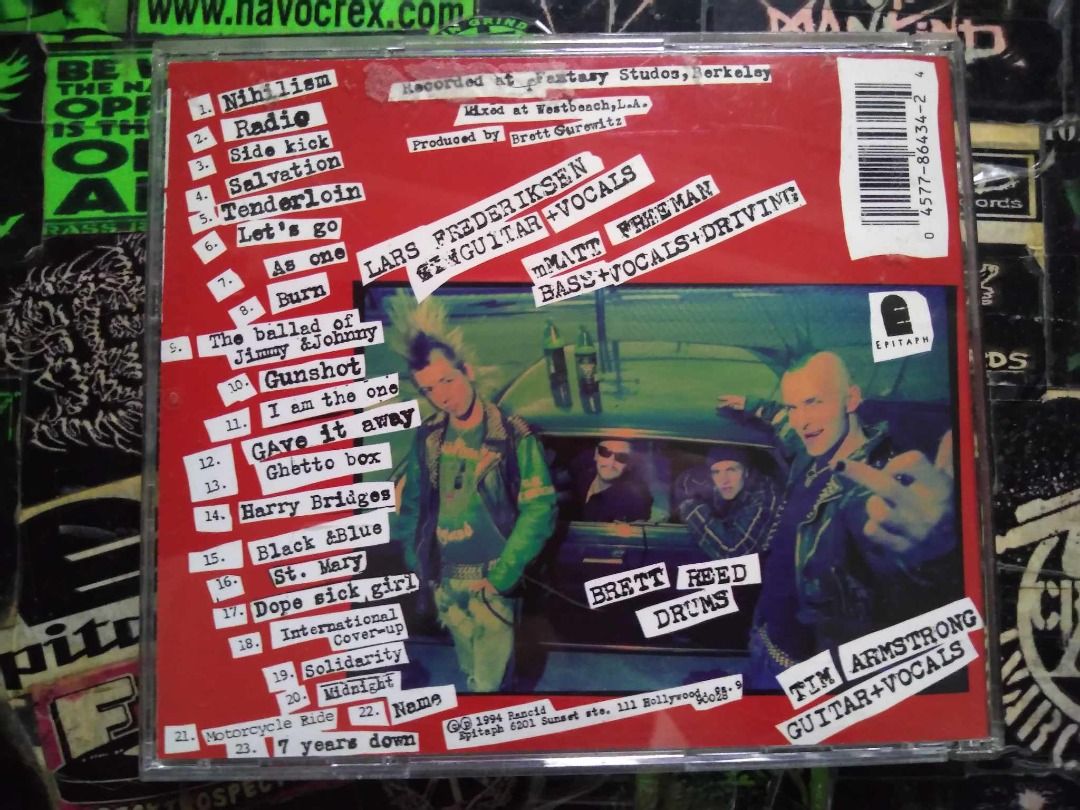 Rancid - Let's Go Punk Rock CD 1994 on Carousell