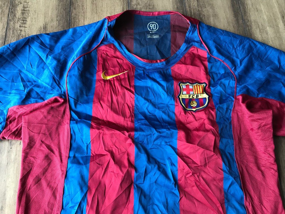 Rare jersey jersi barcelona home 2004 Men s Fashion Activewear
