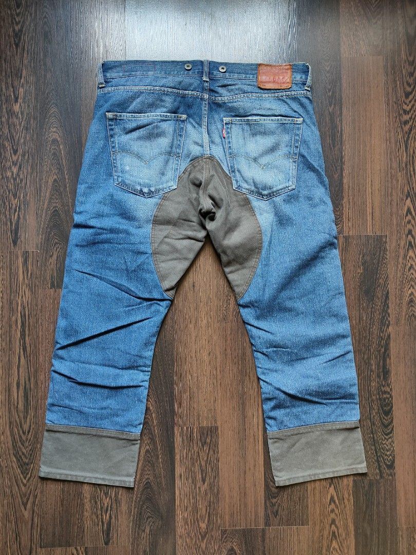 Rare 00s JUNYA WATANABE denim pants COMME des GARCONS Japanese 