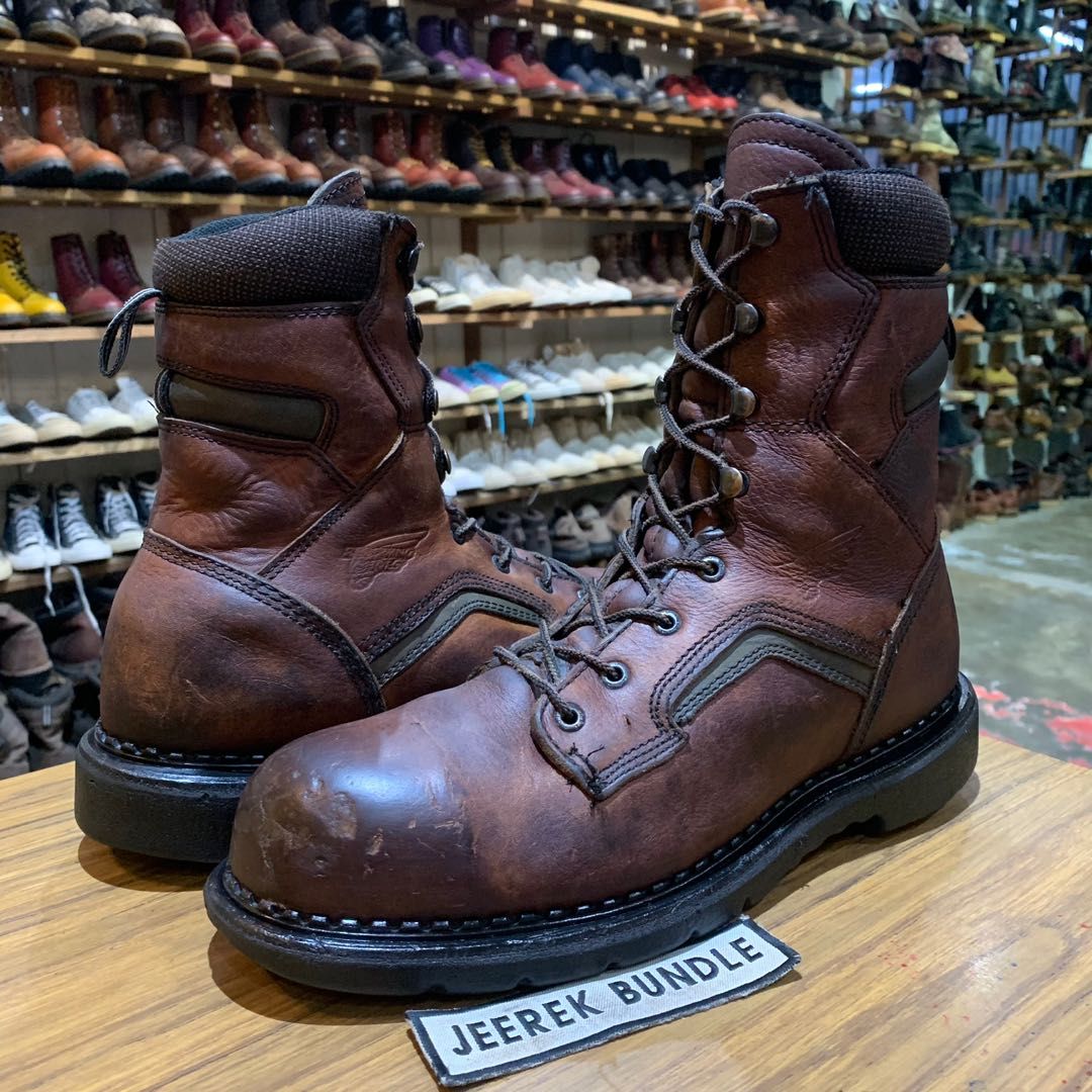 Steel toed new arrivals red wings
