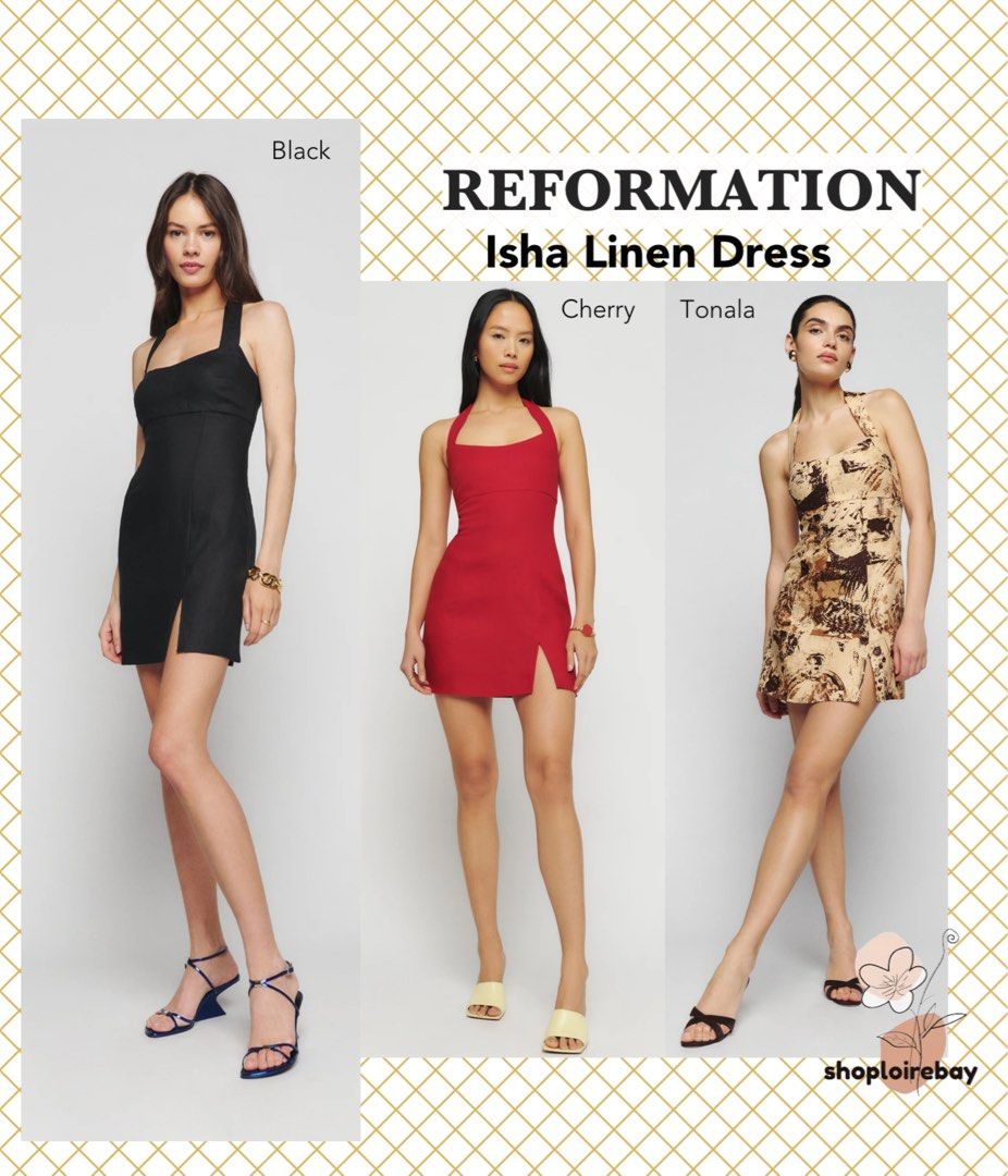 Reformation Isha Linen Mini Dress, black Cherry red tonola, Women's Fashion, Dresses & Sets, Dresses on Carousell Reformation Isha Linen Mini Dress, black Cherry red tonola, Women's Fashion, Dresses & Sets, Dresses on Carousell