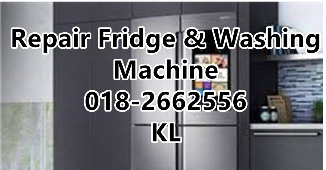 Repair washing machine fridge refrigerator freezer fridge baiki peti